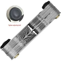 Outil Jauge De Filetage Inox, Jauge à Vis Avec 52 Lames Centre Gage Jauge à Pas 55 ° Et 60 ° (Métrique + Impérial) -Promos Outil Virtuose Magasin 97503657 5