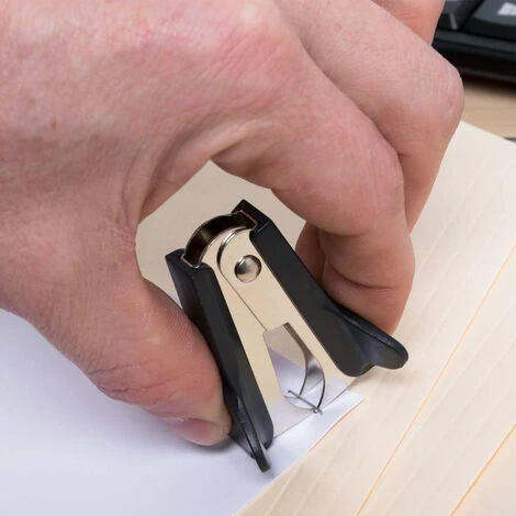 Extracteur D'agrafes, Extracteur D'agrafes, Poignée Extra Large, Mâchoires En Acier, Lot De 3, Noir 6 Extracteur D'agrafes, Extracteur D'agrafes, Poignée Extra Large, Mâchoires En Acier, Lot De 3, Noir – Image 4