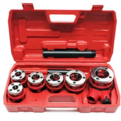 Coffret Filières De Plombier à Tête Interchangeable Taraud Coupe-tube 9 Pièces Outil Plomberie 9 Coffret Filières De Plombier à Tête Interchangeable Taraud Coupe-tube 9 Pièces Outil Plomberie -Promos Outil Virtuose Magasin 9827347 3