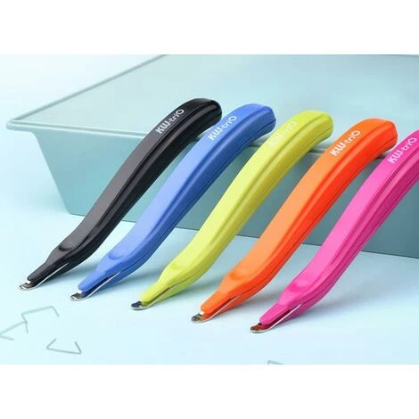 Outil De Retrait D'agrafes Magnétique Portable Extracteur D'agrafes Magnétique Moins D'effort Outil De Retrait D'agrafes Bureau Rose Rouge(2 Pièces) 4 Outil De Retrait D'agrafes Magnétique Portable Extracteur D'agrafes Magnétique Moins D'effort Outil De Retrait D'agrafes Bureau Rose Rouge(2 Pièces) – Image 2