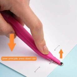 Outil De Retrait D'agrafes Magnétique Portable Extracteur D'agrafes Magnétique Moins D'effort Outil De Retrait D'agrafes Bureau Rose Rouge(2 Pièces) 7 Outil De Retrait D'agrafes Magnétique Portable Extracteur D'agrafes Magnétique Moins D'effort Outil De Retrait D'agrafes Bureau Rose Rouge(2 Pièces) -Promos Outil Virtuose Magasin 98400061 3