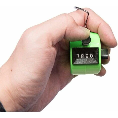 Compteurs Manuels 8 Pièces Compteur De Pas Clicker - Compteur De Quantité Mécanique Sans Fonctionnement Sur Batterie 4 Compteurs Manuels 8 Pièces Compteur De Pas Clicker - Compteur De Quantité Mécanique Sans Fonctionnement Sur Batterie – Image 2