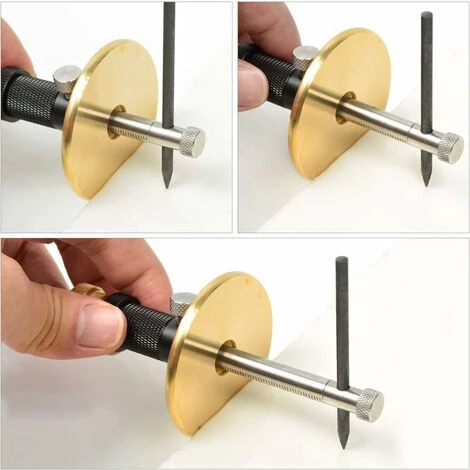 Roue Trusquin Plus Avec Fonction Micro Réglage (Noir) 7 Roue Trusquin Plus Avec Fonction Micro Réglage (Noir) – Image 5