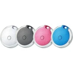 Lot De 4 Mini Localisateurs GPS étanches Et Portables Bluetooth Pour Bagages/enfants/animaux/chat/chien
