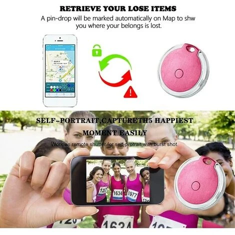 Lot De 4 Mini Localisateurs GPS étanches Et Portables Bluetooth Pour Bagages/enfants/animaux/chat/chien 7 Lot De 4 Mini Localisateurs GPS étanches Et Portables Bluetooth Pour Bagages/enfants/animaux/chat/chien – Image 5