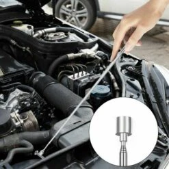 Outil De Préhension Magnétique, 1.5/20lb Outil De Ramassage Aimanté Et Miroir D'Inspection Carré/Rond, Avec LED Et Poignée Télescopique Pivoter à 360° (5Pcs) 11 Outil De Préhension Magnétique, 1.5/20lb Outil De Ramassage Aimanté Et Miroir D'Inspection Carré/Rond, Avec LED Et Poignée Télescopique Pivoter à 360° (5Pcs) -Promos Outil Virtuose Magasin 98864417 5